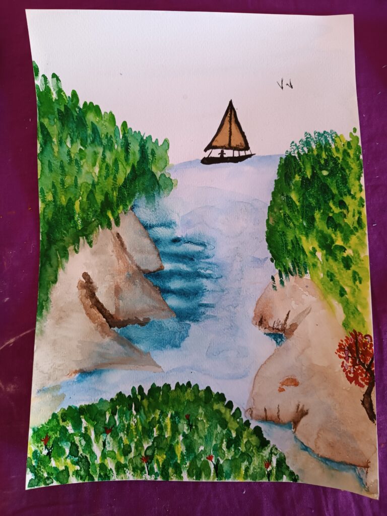 Stage aquarelle 14 ans